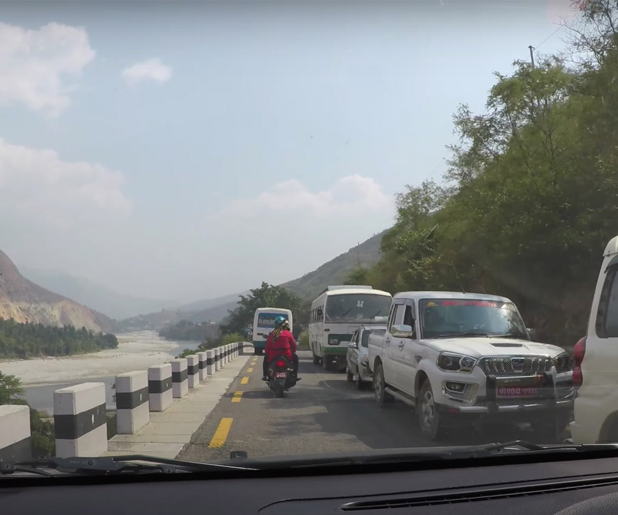Way to Ramechhap